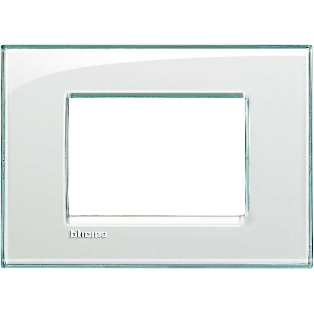 PLACA TECNOPOLIMERO 3MOD LIVING-LIGHT RECTANGULAR COLOR AGUA MARINA - LNA4803KA