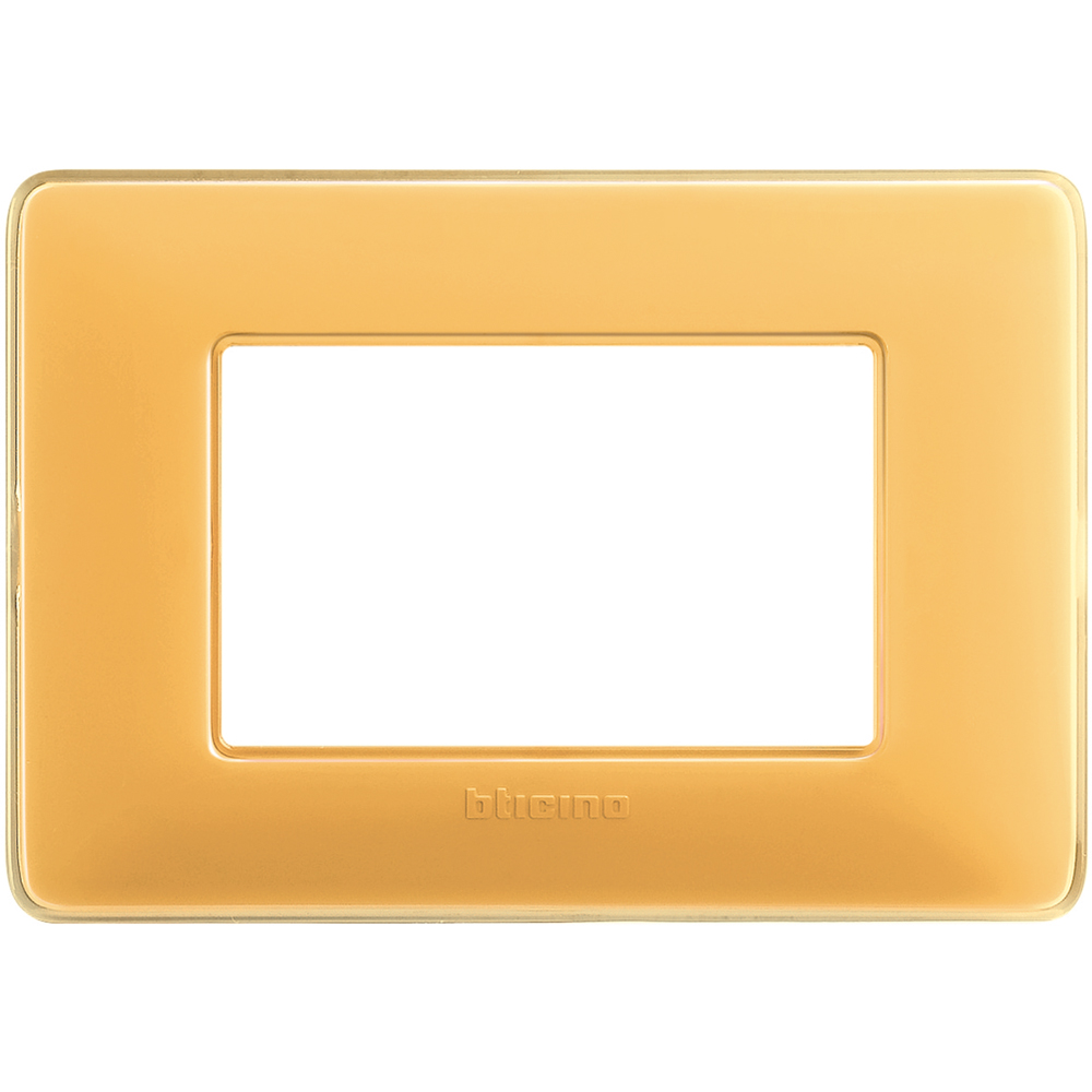 PLACA TECNOPOLIMERO 3 MOD COLOR AMBAR MATIX AM4803CAB