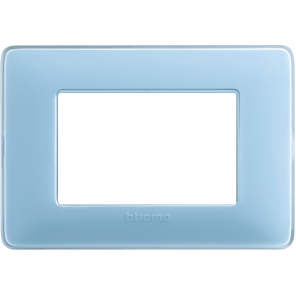 PLACA TECNOPOLIMERO 3 MOD COLOR TURQUESA MATIX AM4803CAR