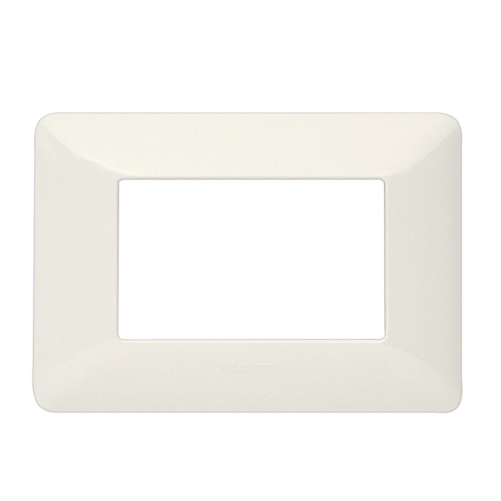 PLACA TECNOPOLIMERO 3 MOD COLOR MARFIL C/SOP MATIX AM503S/3AV