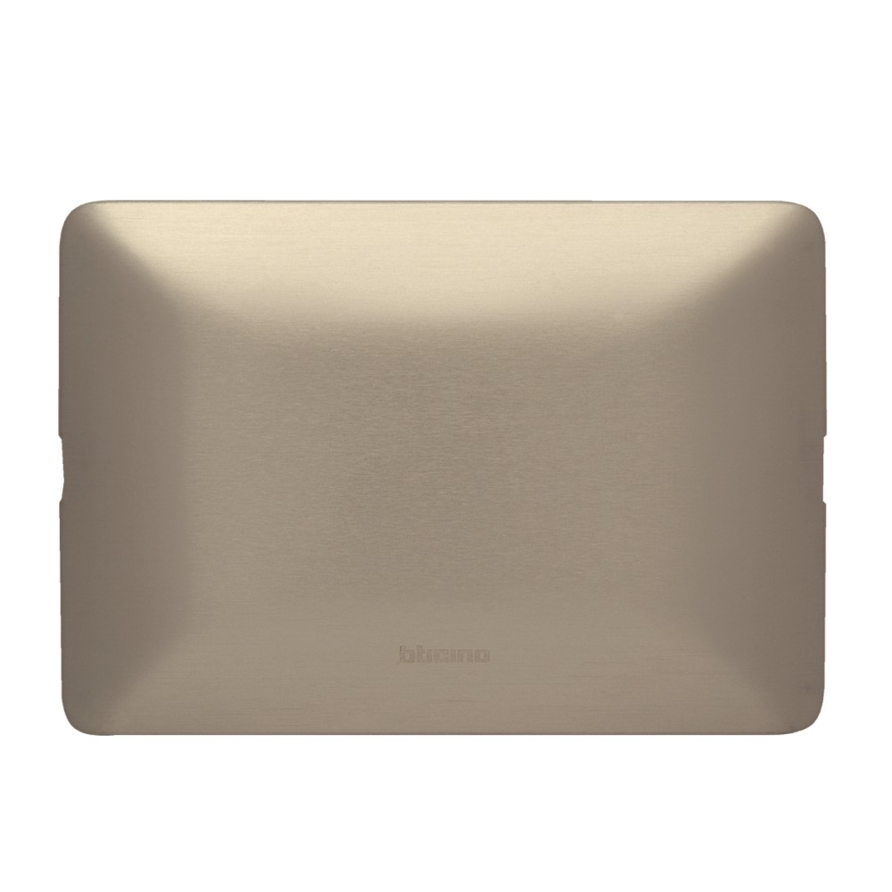 PLACA ALUMINIO CIEGA COLOR CHAMPAGNE C/SOP MATIX AM503SM0CH