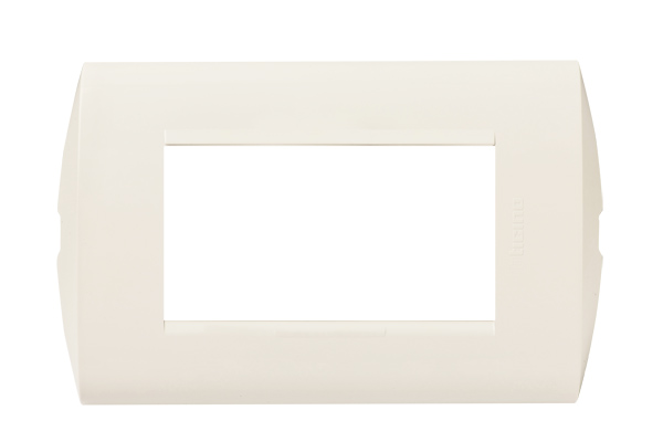PLACA TECNOPOLIMERO 3 MOD COLOR MARFIL C/SOP MODUS STYLE AE5S3EM