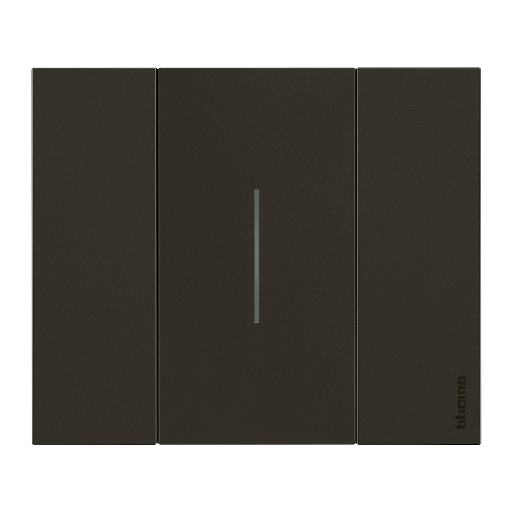 PLACA TECNOPOLIMERO 2 MOD NEGRO LIVING NOW KA4802KG