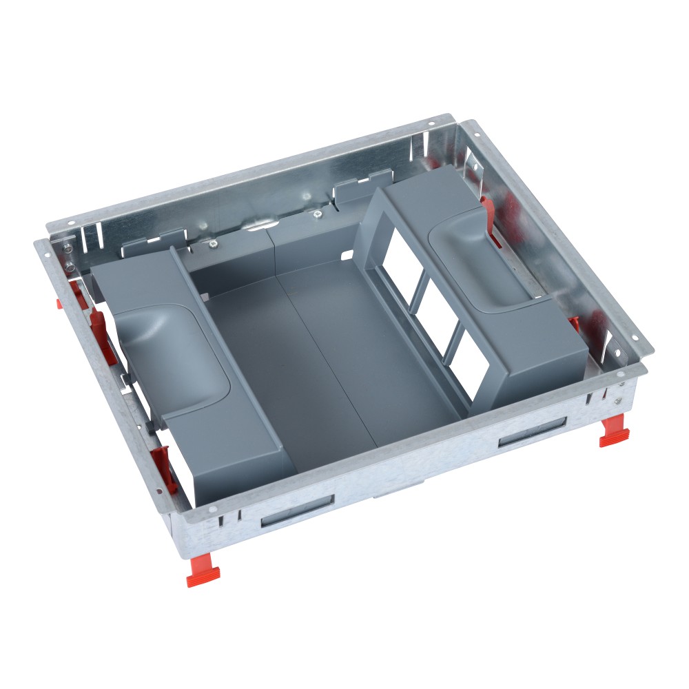 SOPORTE 12 MOD 2X6 P/CAJA PISO ENCHUFE POSIC VERT 088024