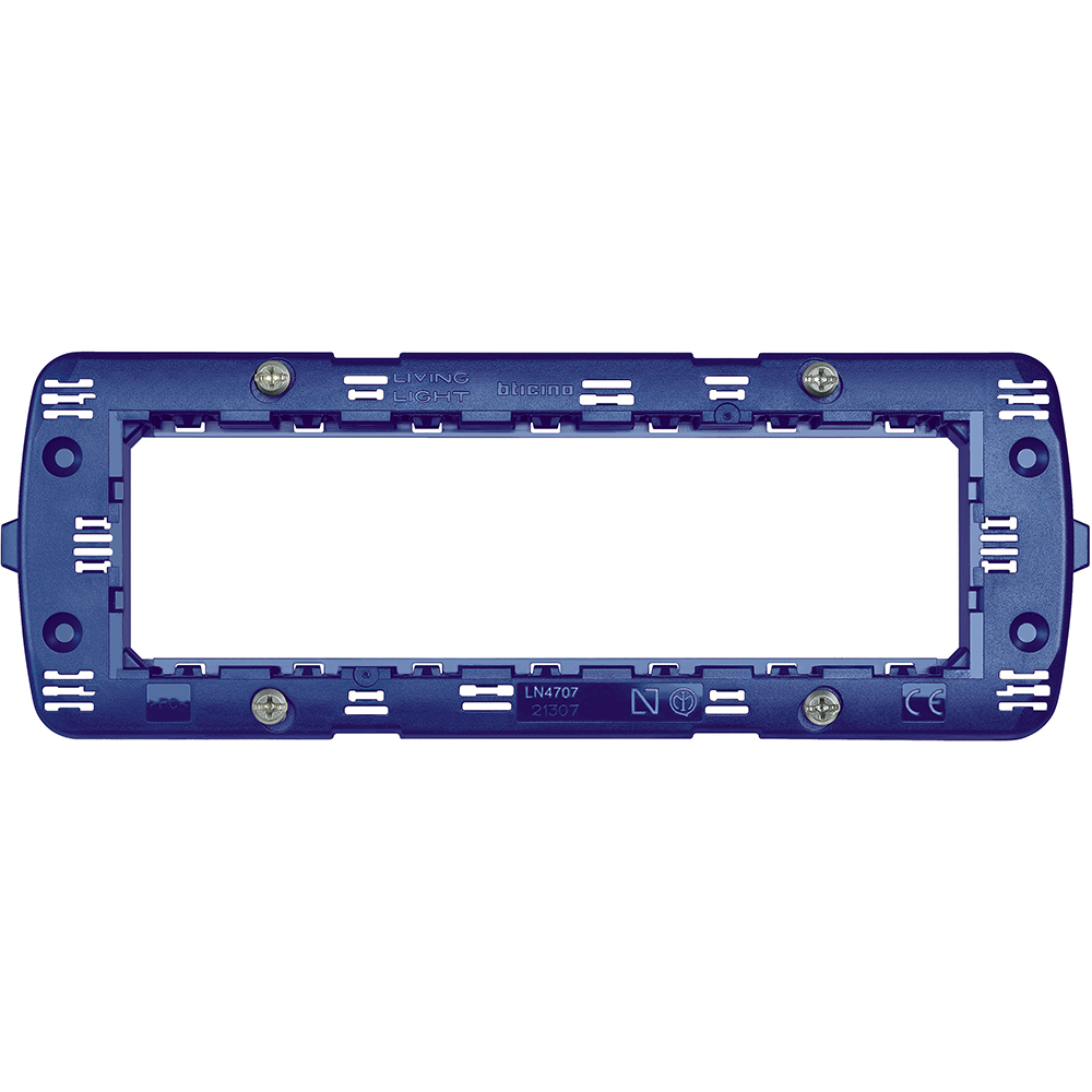 SOPORTE DE RESINA PARA PLACAS DE 7 MODULOS LN4707 LIVING INT - LIGHT LN4707