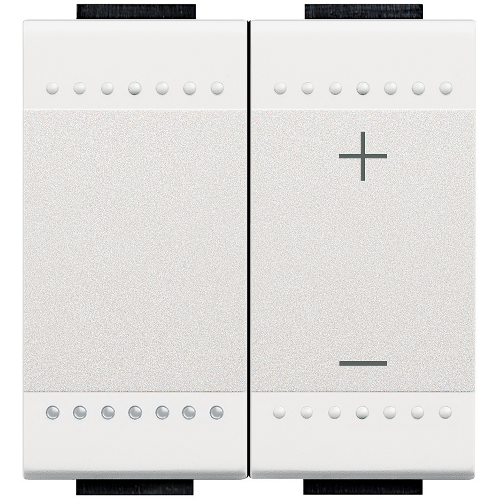 DADO DIMMER PULSADOR 40-60VA 230V 2 MOD BLANCO LIVINGLIGHT N4410N