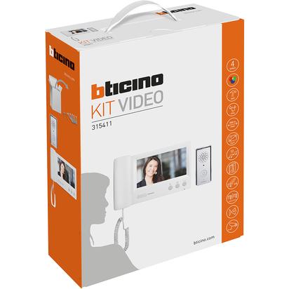 KIT VIDEOPORTERO 4H 7" C/AURICULAR BASICO 315411