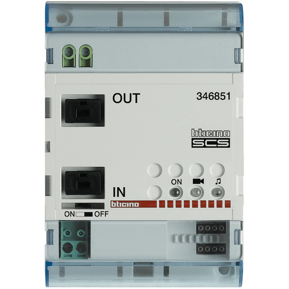 MODULO INTERCOMUNICADOR EXPANSOR 18-27V 2 HILOS 4 MOD DIN 346851