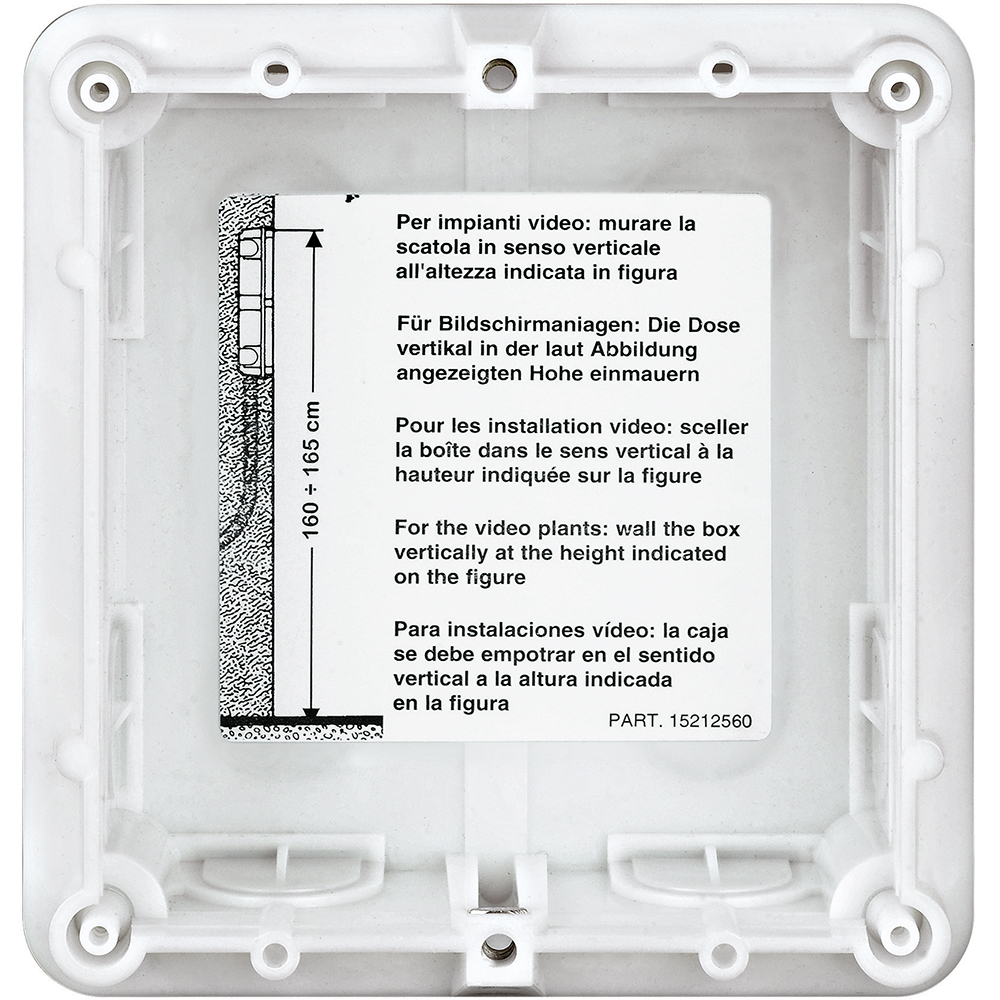 CAJA DERIVACION EMP PVC 1 MOD SFERA NEW 350010