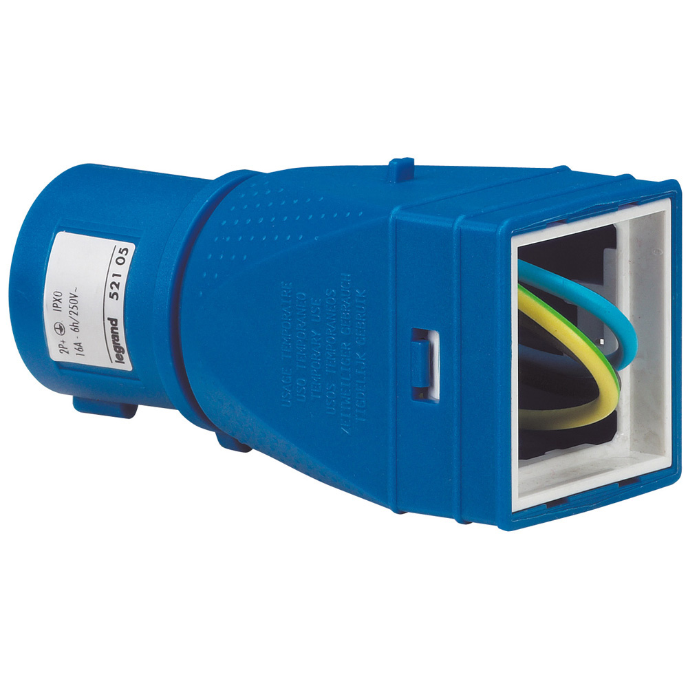 ADAPTADOR 220VAC SIN TOMA MOSAIC 052105