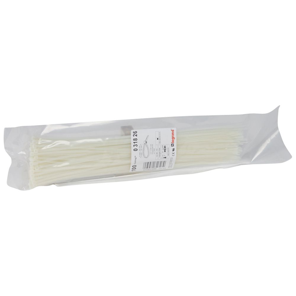 ATADOR P/CABLE NATURAL 3.5X360MM COLRING 031826