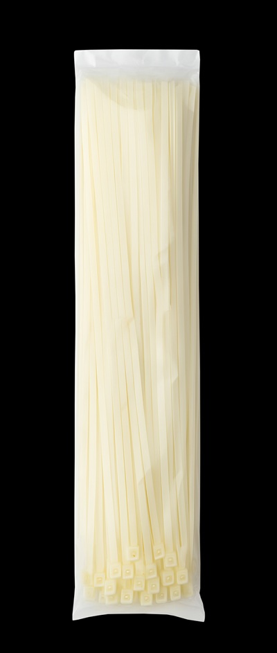 ATADOR P/CABLE NATURAL 4.8X380MM C/100 UND ET-5X380
