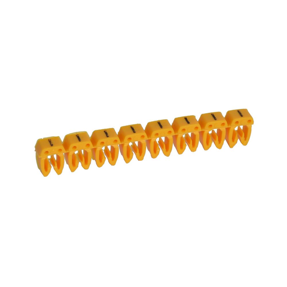 MARCADOR P/CABLE 0.15-0.5MM2 SIGNO "-" AMARILLO CAB3 038143