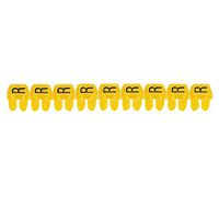 MARCADOR P/CABLE 0.5-1.5MM2 LETRA J AMARILLO CAB3 038309