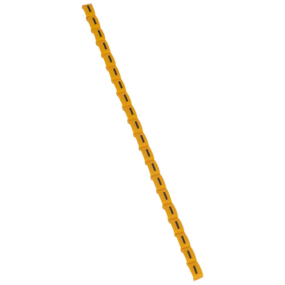 MARCADOR P/CABLE LETRA I AMARILLO DUPLIX 038418