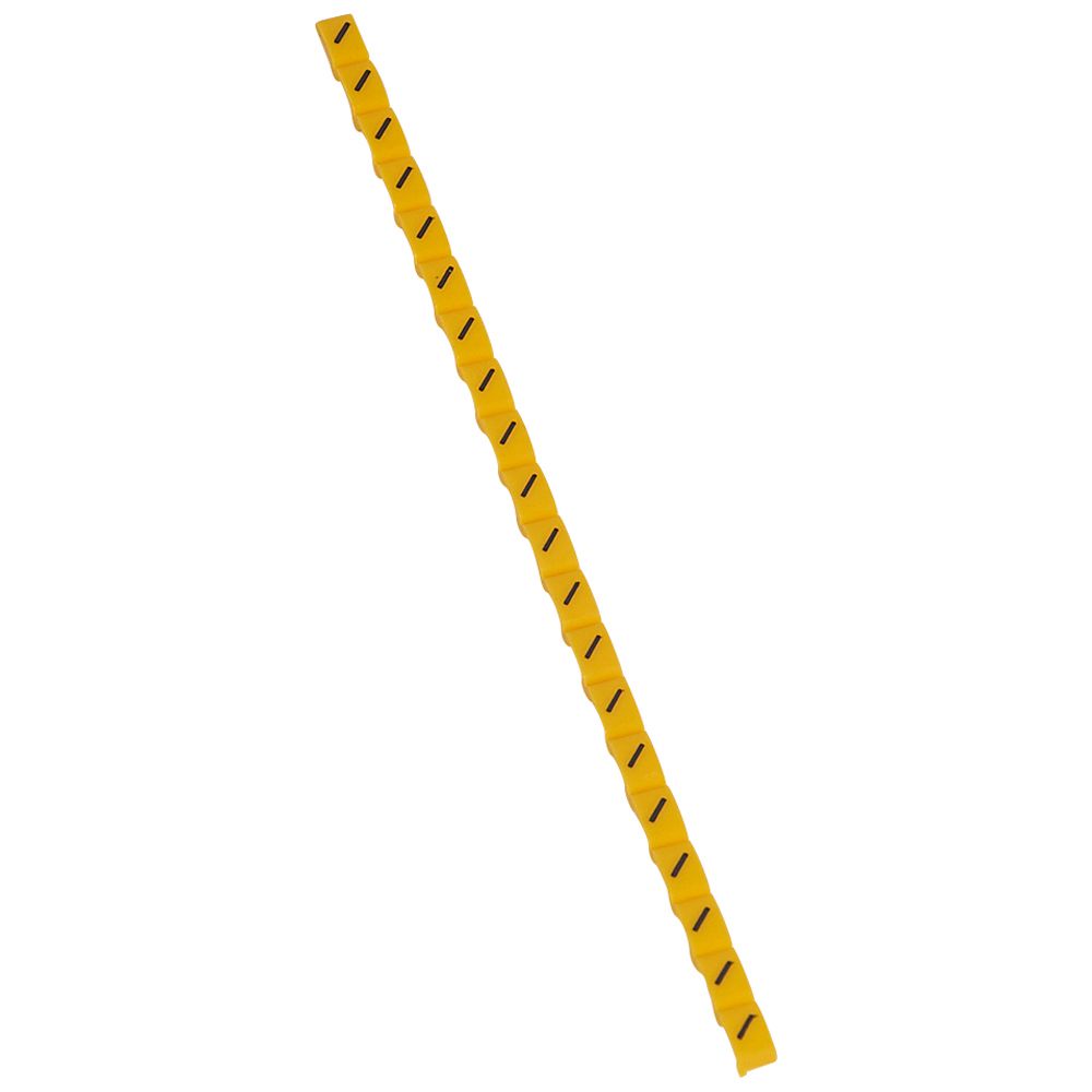 MARCADOR P/CABLE SIGNO "/" AMARILLO DUPLIX 038440