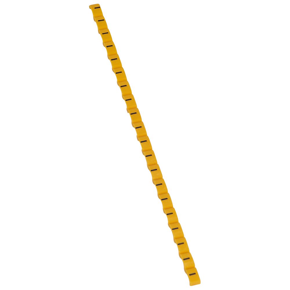 MARCADOR P/CABLE SIGNO "-" AMARILLO DUPLIX 038443