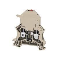 BORNE PORTAFUSIBLE BEIGE F(5X20MM) 6MM2 WSI6/LD