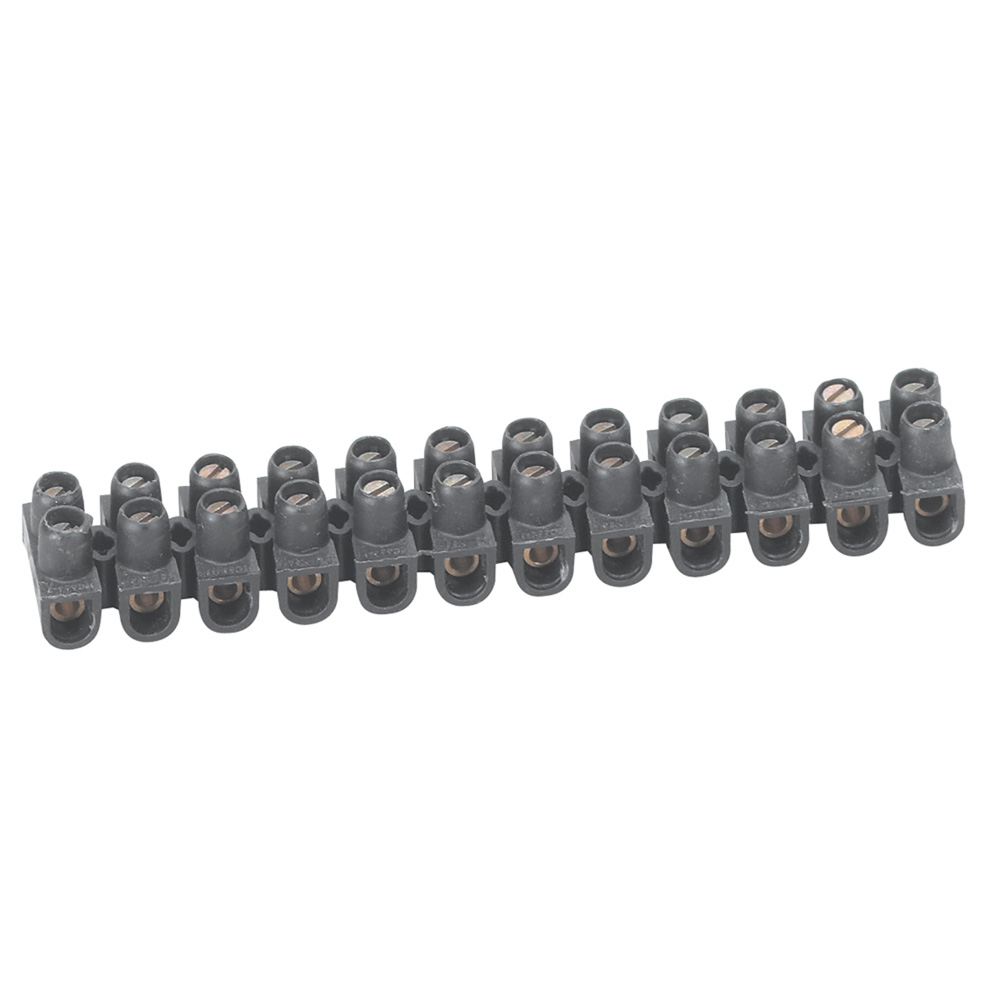 BORNERA REGLETA NEGRO 10MM2 NYBLOC 034215