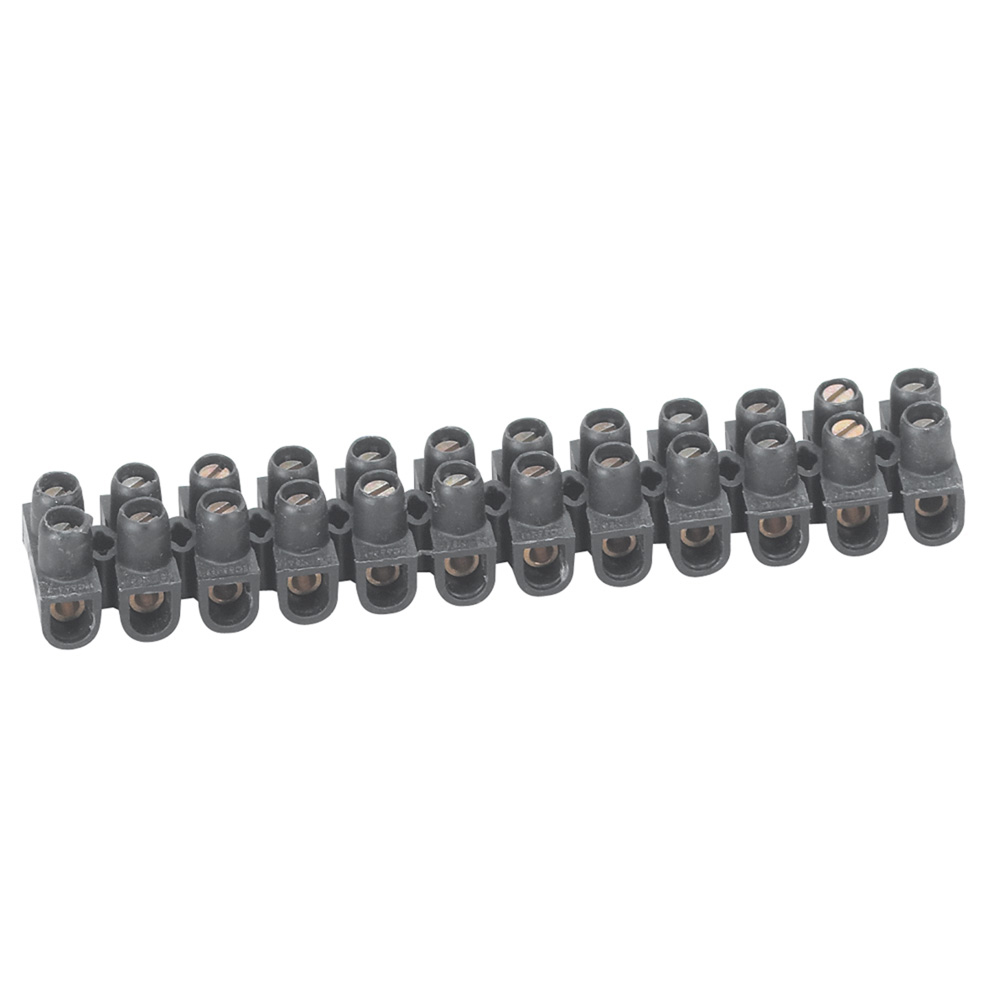 BORNERA REGLETA NEGRO 2.5MM2 NYBLOC 034211