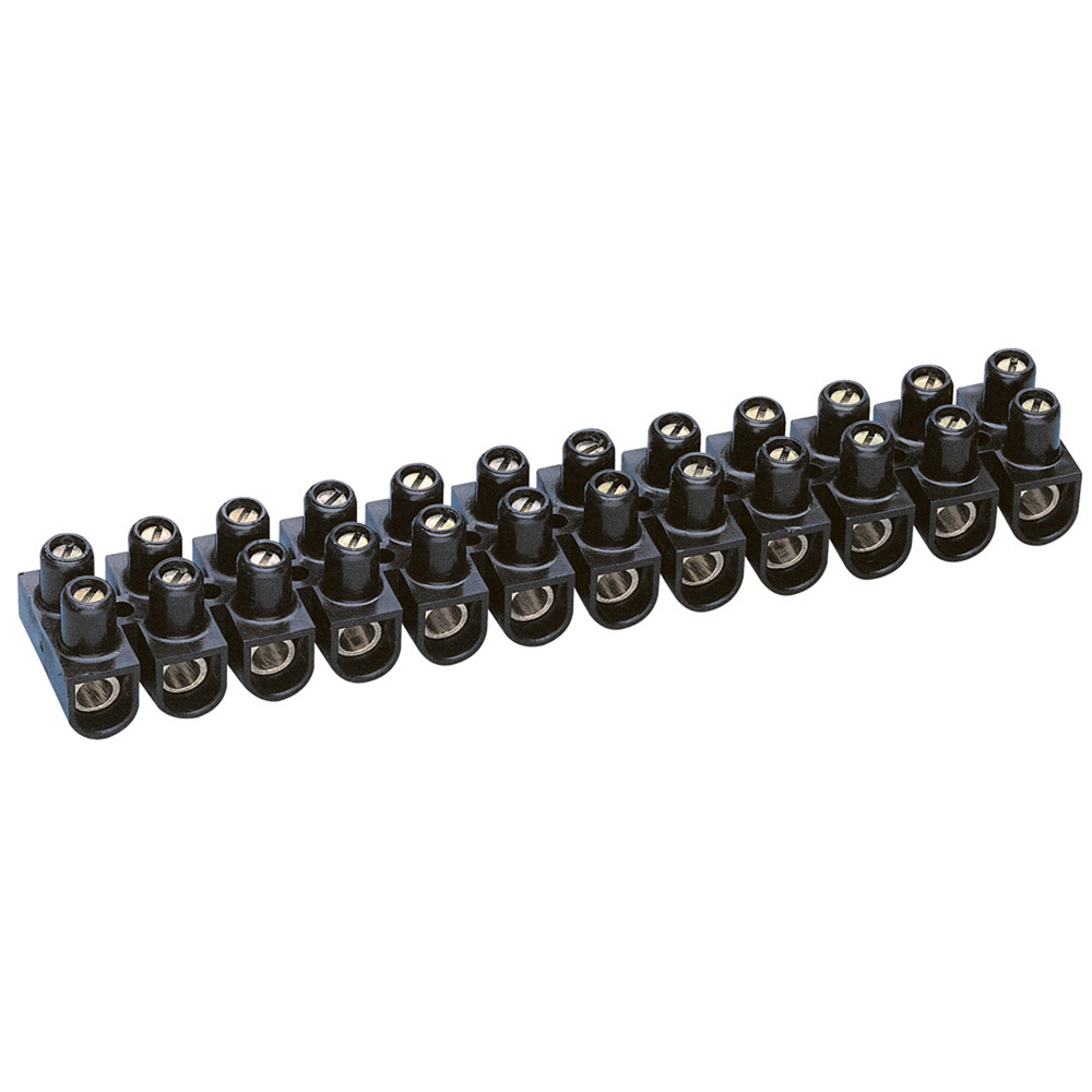 BORNERA REGLETA NEGRO 25MM2 NYBLOC 034219