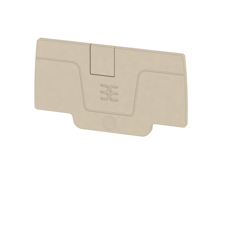 TAPA FINAL P/BORNERAS 4MM2 GRIS AEP 2C 4