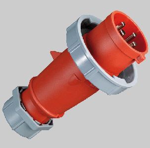 ENCHUFE IND AEREO 3P+T 32A 440V ROJO 3H IP67 2175B
