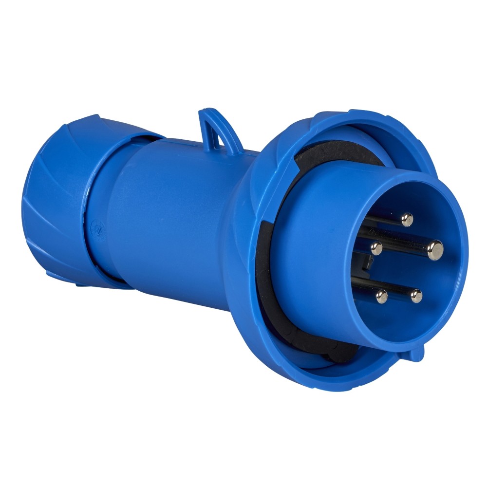 ENCHUFE MOVIL 3 X 16 A+ N +T 200/250 V IP67 AZUL CONEXIÓN RAPIDA PKX16M725