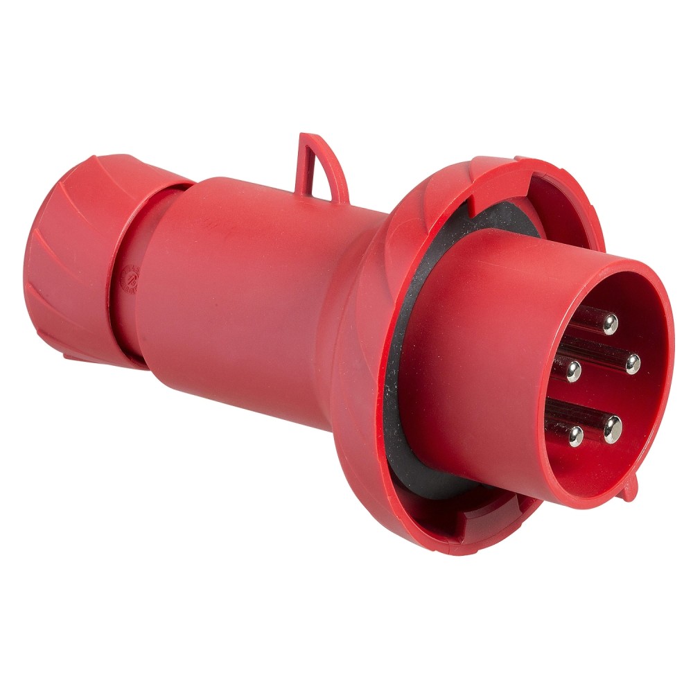 ENCHUFE MOVIL 3 X 32 A+ N + T 380/415 V IP67 ROJO CONEXIÓN RAPIDA PKX32M735