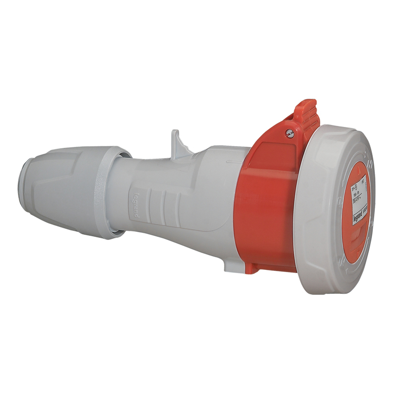 TOMA INDUSTRIAL AEREO 3P+N+T 32A 380/415VAC ROJO 6H IP67 555419