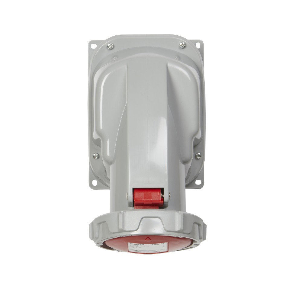 TOMACORRIENTE ADOSABLE 3P+T 63A 415V PA ROJO C/BLOQ MEC 555558