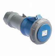 TOMA AEREO 63AMP 2P+T 250V AZUL 9H POWERTOP PLUS 3403