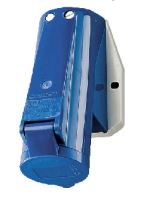 TOMA INDUSTRIAL ADOSABLE 3P+T 32A 230V AZUL 9H IP44 1372