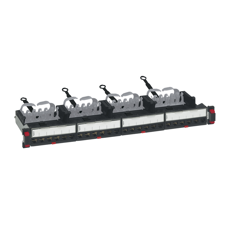 PATCH PANEL MODULAR VACIO 24 PUERTOS CAT5E/6/6A RJ45 1U LCS3 033790