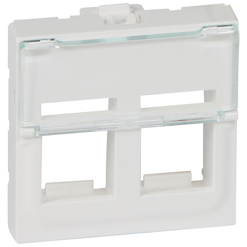 ADAPT DOBLE RJ45 2MOD BLA 078610