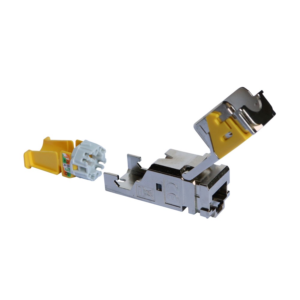 JUEGO  6 CONECTORES RJ45 CAT6A UTP P/PATCH PANEL LCS3 033773
