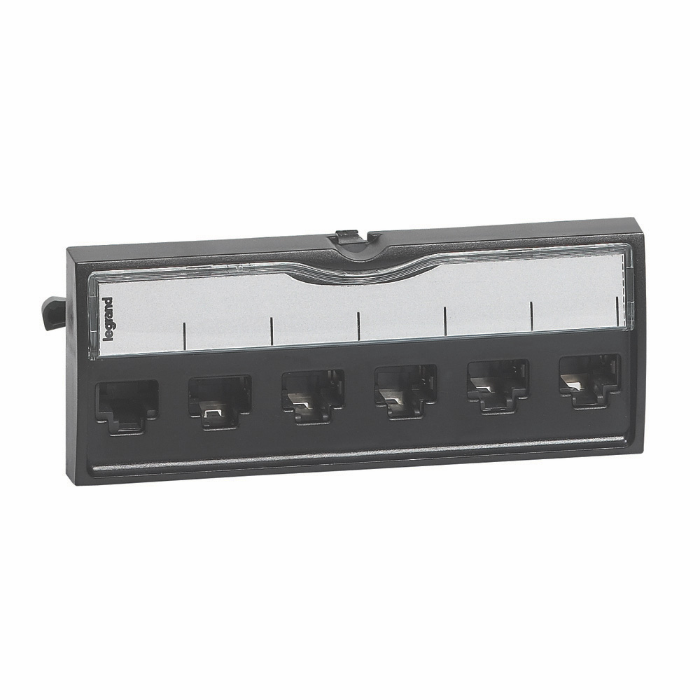 BLOQUE 6 CONECTORES RJ45 CAT6A STP P/PATCH PANEL LCS2 033576