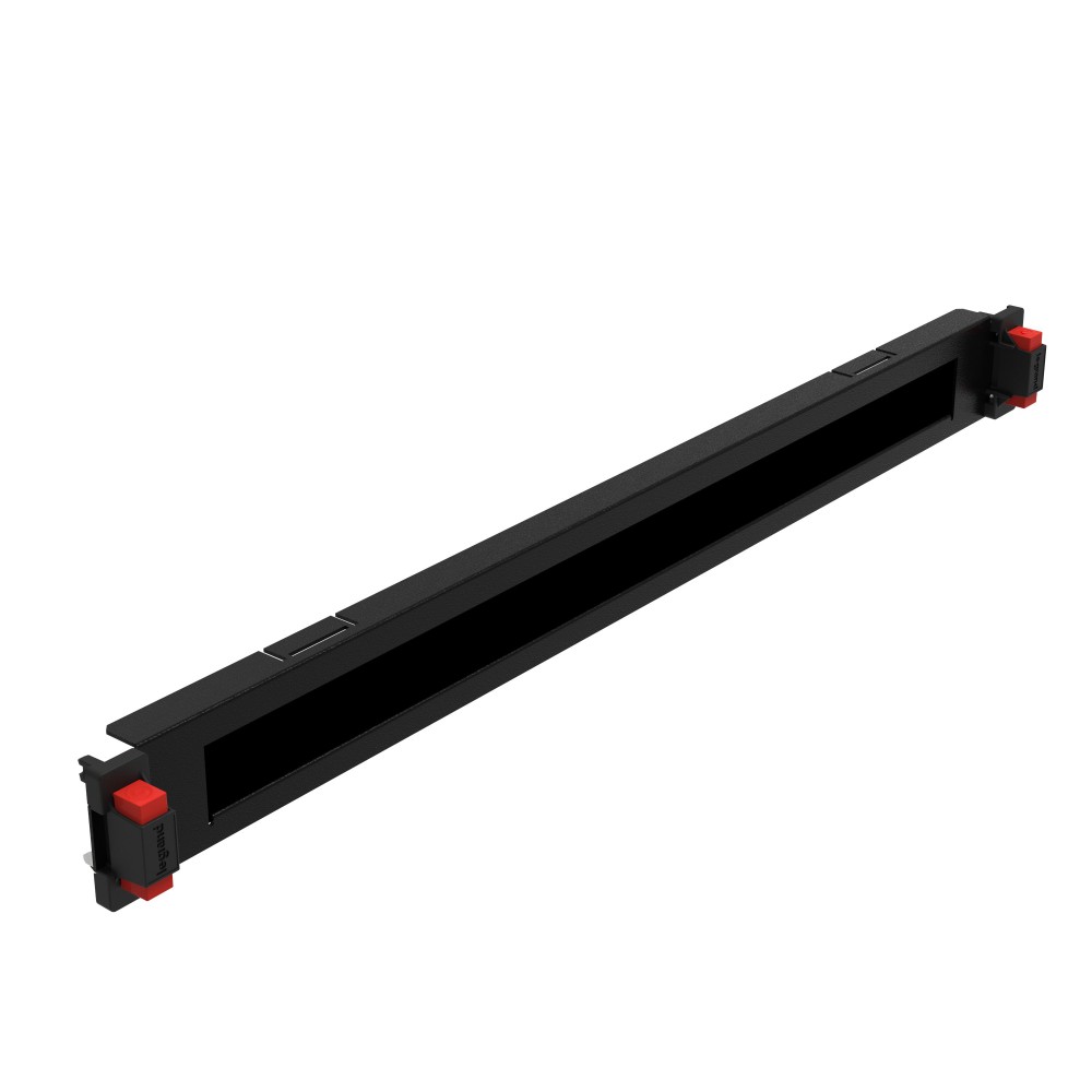 PANEL CON ESCOBILLAS 1U METAL CON TORNILLOS 46530