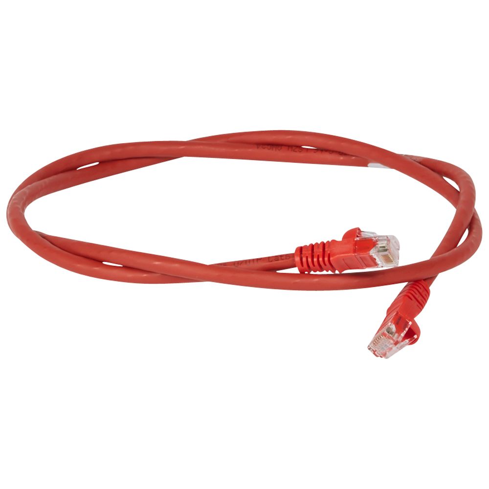 PATCH CORD LSZH U/UTP CAT6 ROJO X 1MT 051862
