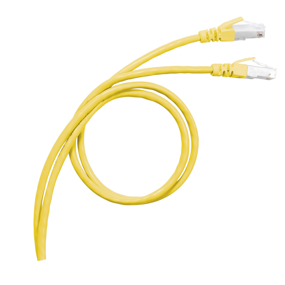 PATCH CORD CAT  6A SF/UTP 5 M PVC AMARILLO 51783