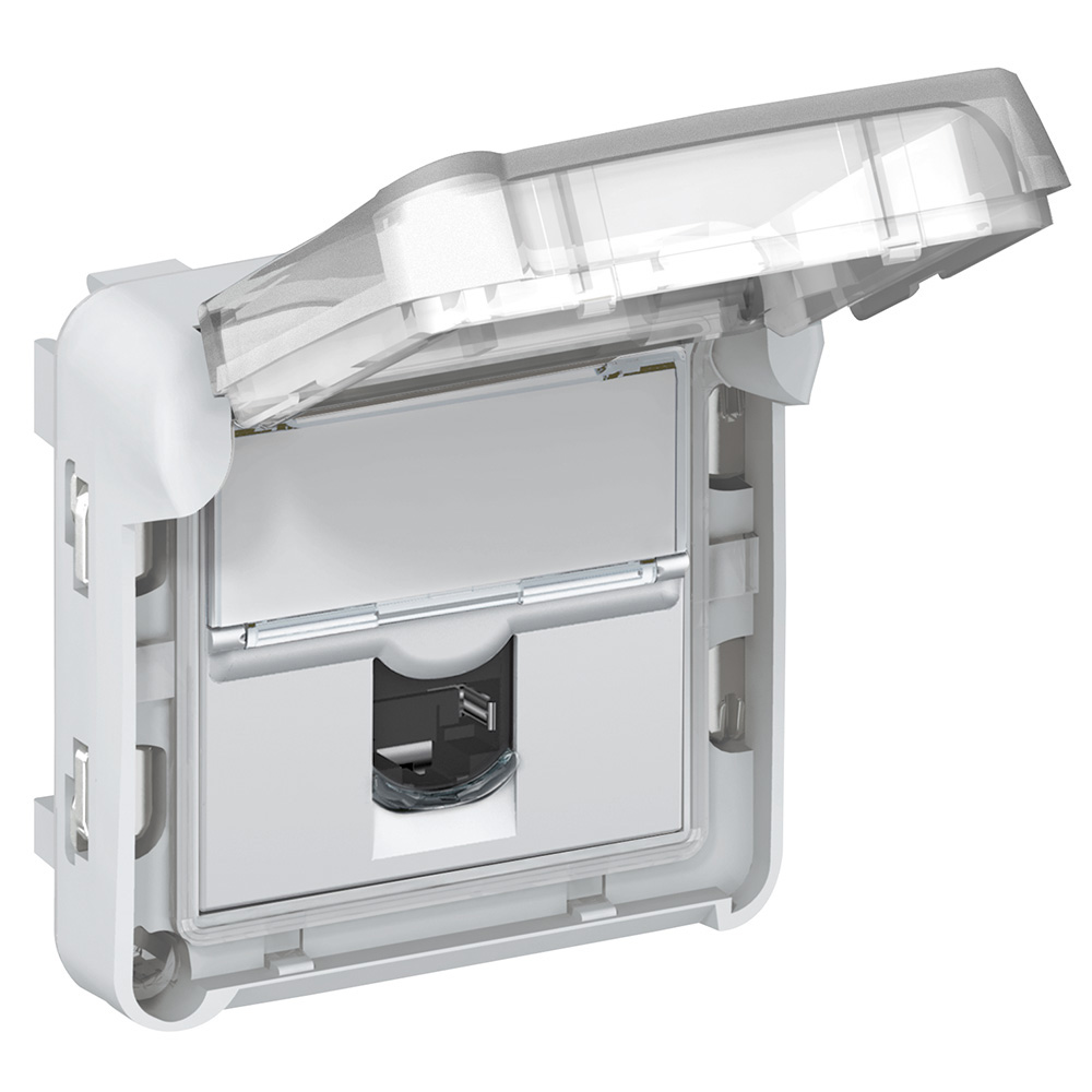 TOMA RJ45 CAT 6 UTP PLEXO IP55 IK07 CON PUERTA 69561