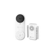 TIMBRE VIDEO INALAMB WI-FI 5MP P/PUERTA BAT 5200MAH IP65 MENSAJE DE VOZ CS-DB2