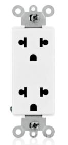 TOMACORRIENTE EMP UNIVERSAL DOBLE BLANCO 2P+T 15A 250V 5825W