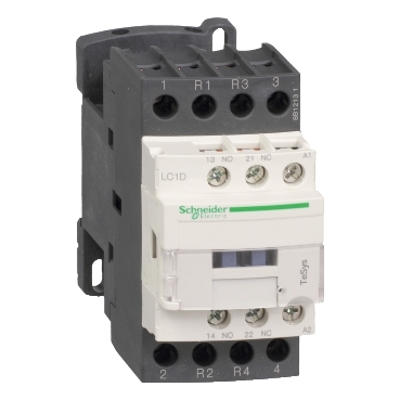 CONTACTOR POTENCIA MAGNETICO 4P 25A AC1 220VAC 1NA+1NC TESYS LC1D258M7