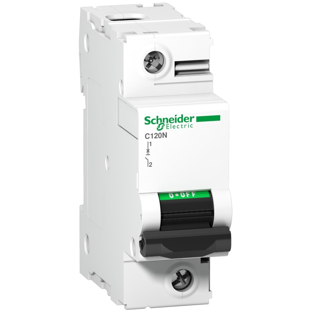 INTERRUPTOR AUT TERMOMAG P/RIEL 1P 125A 230/415VAC 10/3KA C120N A9N18359