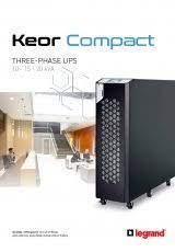UPS TRIF ONLINE 208VAC 20-30KVA S/BATERIA (170 BATERIAS INT) KEOR T EVO 310279